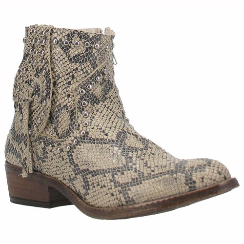 DI866 Dingo Women's Grey Snakeskin 