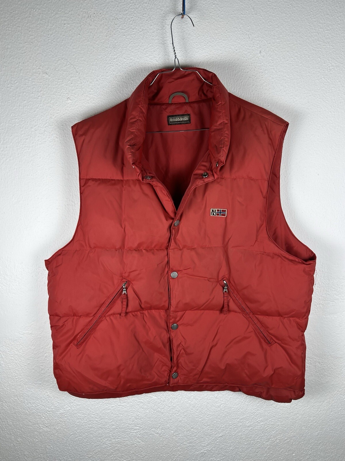 Napapijri Chaleco Reversible Amarillo/Negro