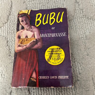 Bubu of Montparnasse Paperback by Charles Louis Philippe from Avon Books 1948