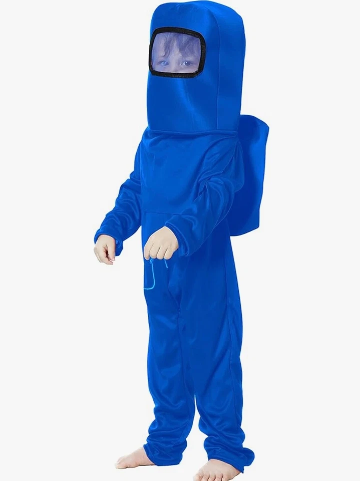 Disfraz de astronauta para niños juego traje espacial con mochila 5T-10T S-XL Foto 2 de 4