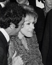 Actress Tammy Grimes Tony Curtis attending Tammy Grimes Openi- 1968 Old Photo 1