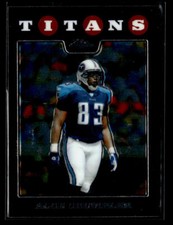 2008 Topps Chrome #TC104 Alge Crumpler Card Tennessee Titans