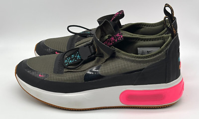 Nike Air Max Dia Winter Shoes Womens Sz 10 Green Black Pink Gym BQ9665-301