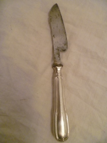 COUTEAU A soldes BEURRE MET.ARGENTE CHRISTOFLE MODELE AUX FILETS