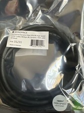 Monoprice Ultra 8K High Speed HDMI Cable - 6ft - Black, 48Gbps, 8K, Dynamic HDR