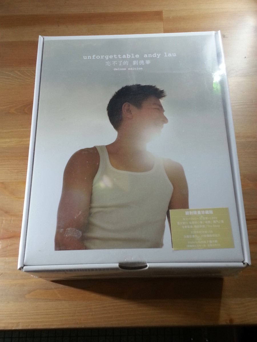 ANDY LAU UNFORGETTABLE 3DVD+2CD 劉 徳華
