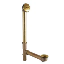 KINGSTON BRASS DTL1167 16? TRIP LEVER WASTE AND OVERFLOW DRAIN, BRUSHED BRASS