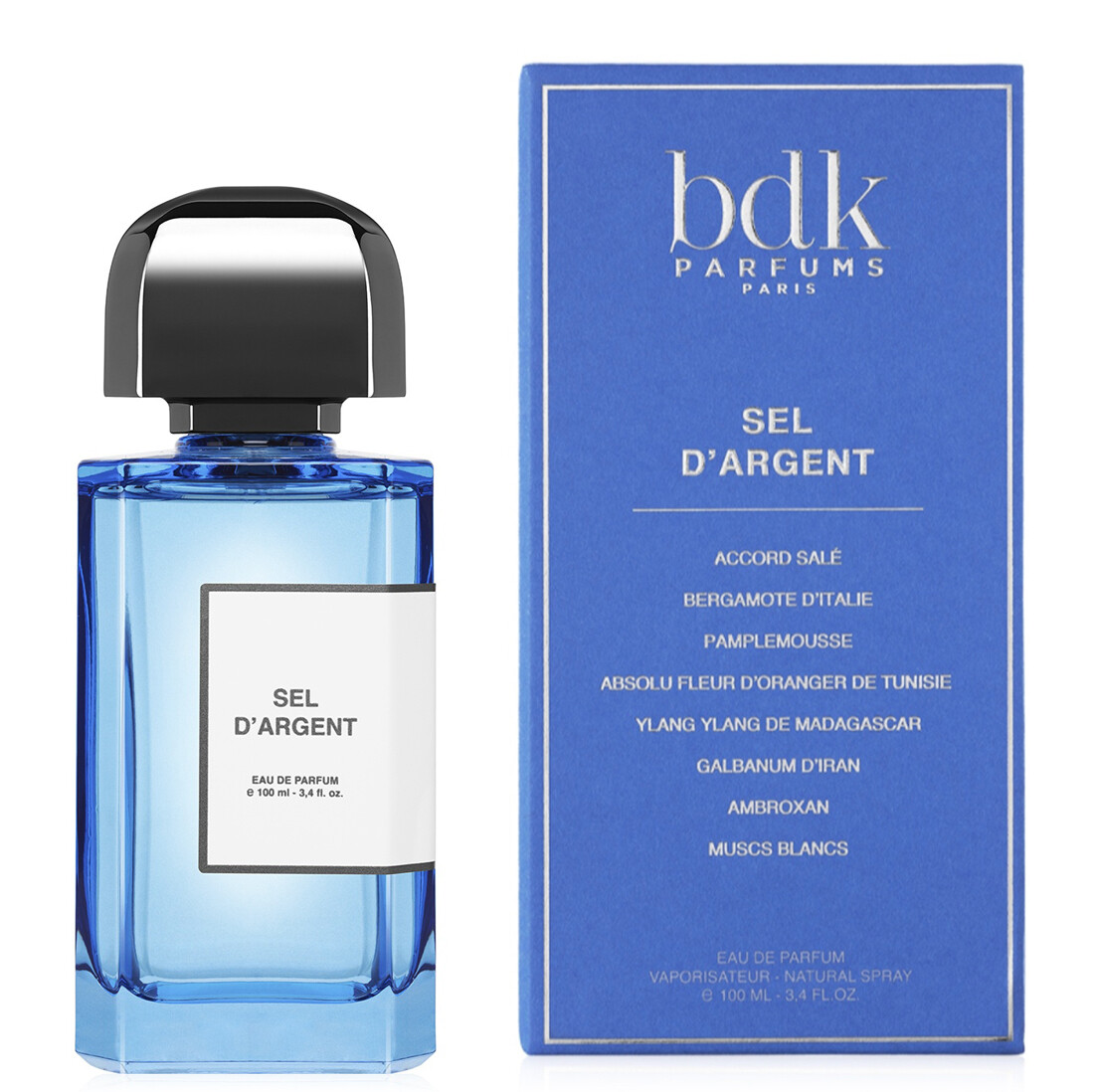 BDK PARFUMS SEL D'ARGENT EAU DE PARFUM SPRAY UNISEX 3.4 Oz / 100