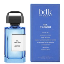 BDK PARFUMS SEL D'ARGENT EAU DE PARFUM SPRAY UNISEX 3.4 Oz / 100 ml BRAND NEW!!!