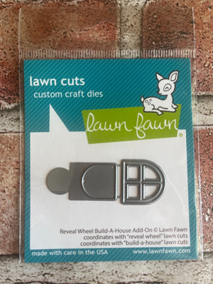 Lawn Fawn Reveal Wheel Build-A-House Add-On Interactive Door LF2049 New ...