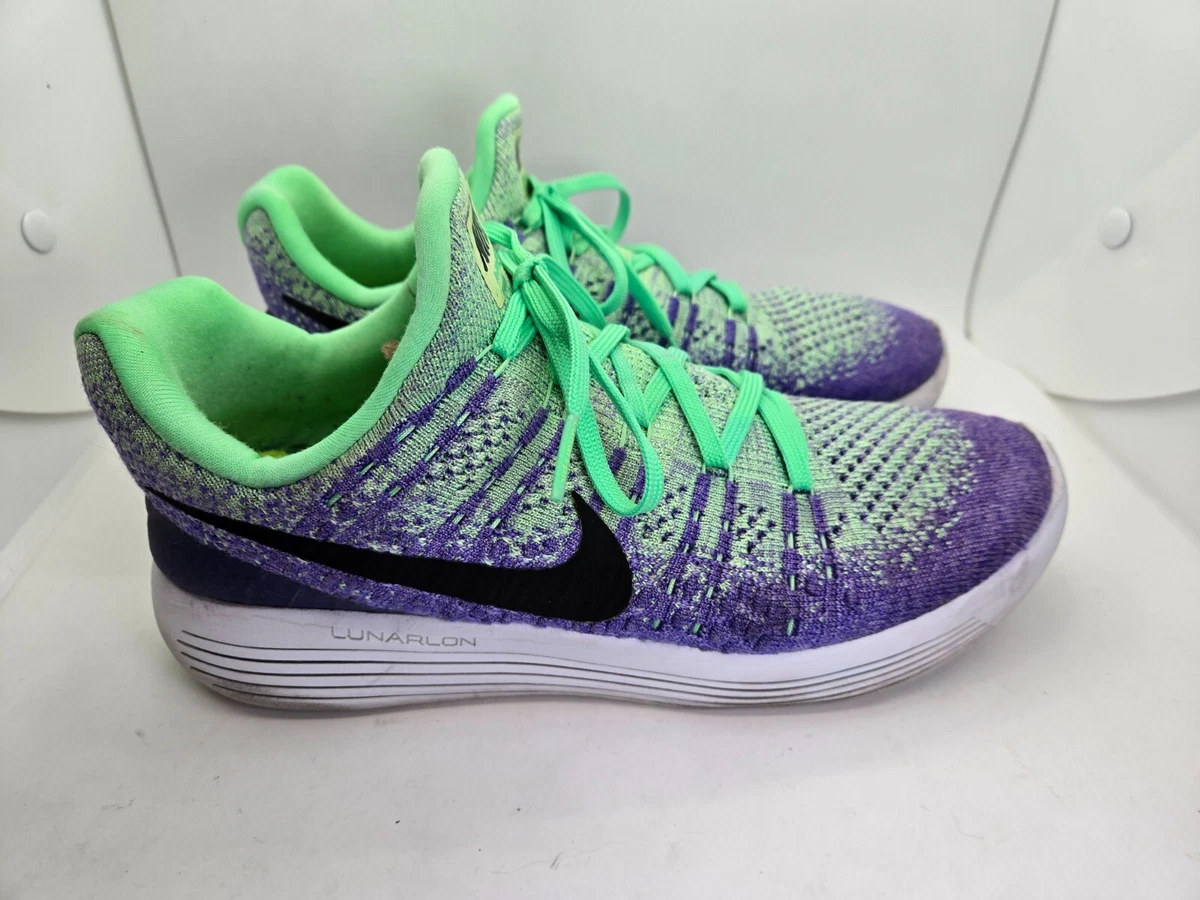 Nike Shoes Mens 10 Athletic Trainers Flyknit Lunar 2 Running Sneakers Sport Gym Nike LunarEpic Flyknit 2 Sneakers for Men for Sale  main image 2