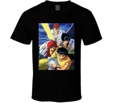 Yu Yu Hakusho Anime TV Show Poster Cool Fan T Shirt