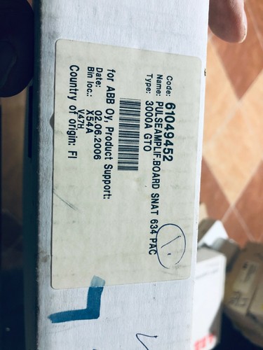 ABB PULSE AMPLIFIER BOARD SNAT 634 PAC 61049452 FAST SHIPPING - Picture 2 of 3