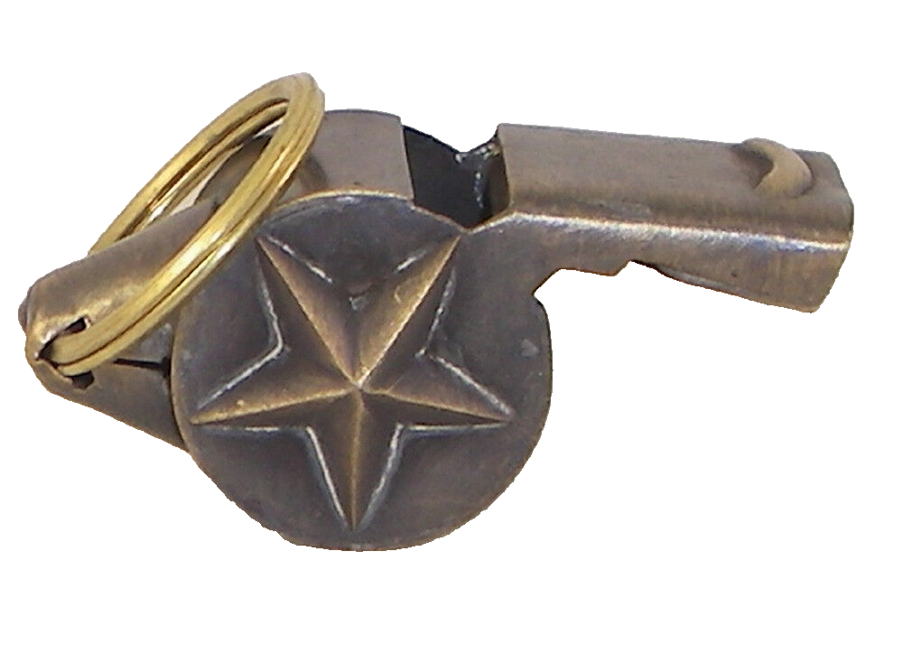 Brass Working Police Whistle | eBay