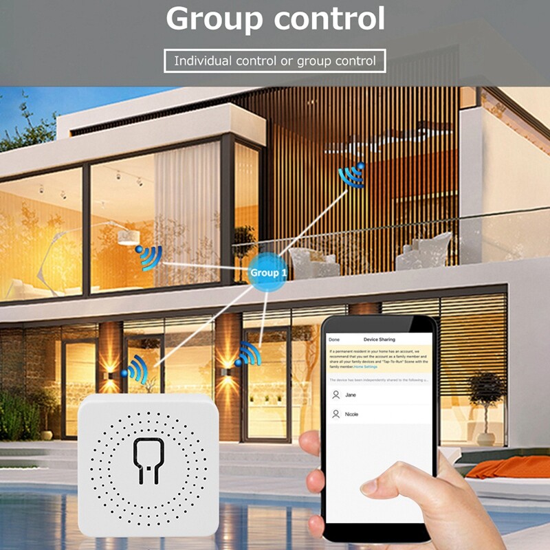 Home Switch Tuya Zigbee Wireless Switch Yandex Alexa Voice Control ...
