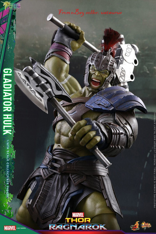 Perfect Hot Toys 1/6 Mms430 Thor : Ragnarok Gladiator Hulk In
