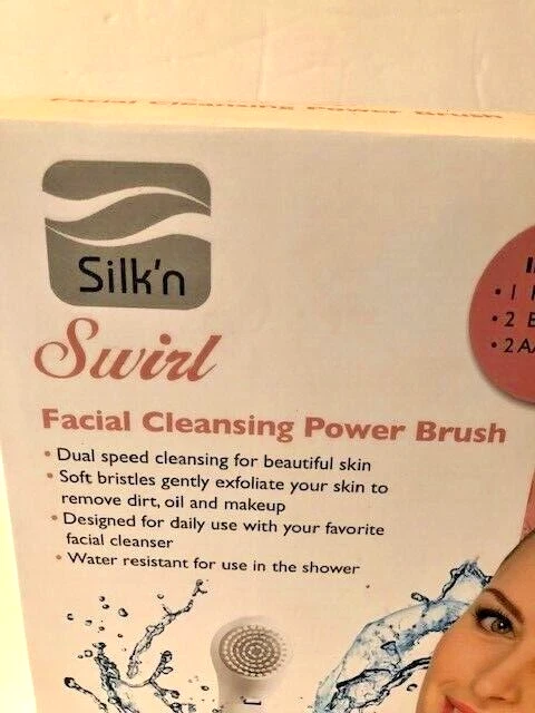 Silk’n Swirl 面部清洁动力刷双速清洁套件 - 2 个刷子 — 第 2/4 张图片