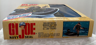 GI Joe 1995 Hasbro Navy Seal w/Mission Raft Limited Edition by FAO