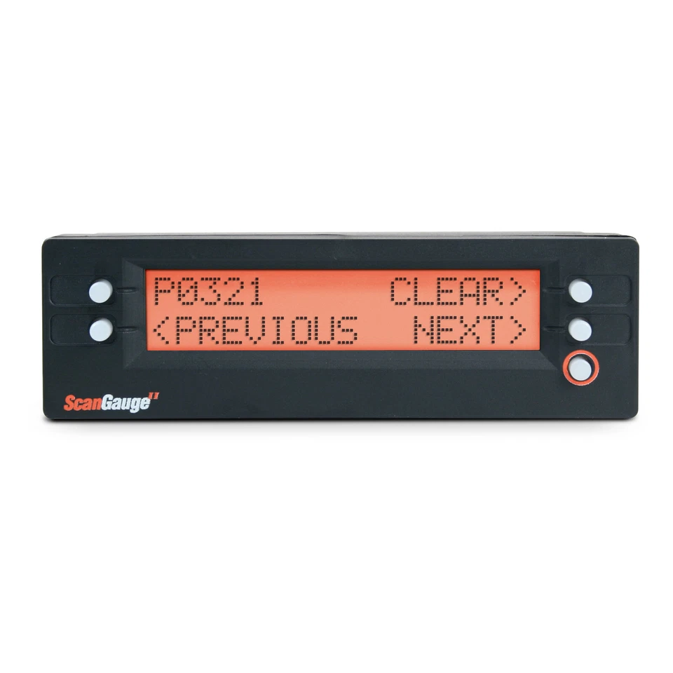 SCANGAUGE 2 OBD2 Digital Gauge Scan Tool Trip Computer With Window Mount   - image 3 of 4
