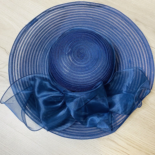 San Diego Hat Co para mujer talla única ala ancha sombrero cinta de organza poliéster elegante - Imagen 9 de 10