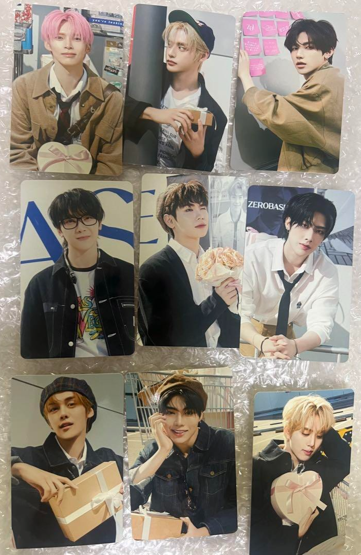 ZB1 ZEROBASEONE PREZENT Japan 1st EP HMV Photocard Full Set ZB1 ZEROBASEONE PREZENT Japan 1st EP HMV Photocard Full Set