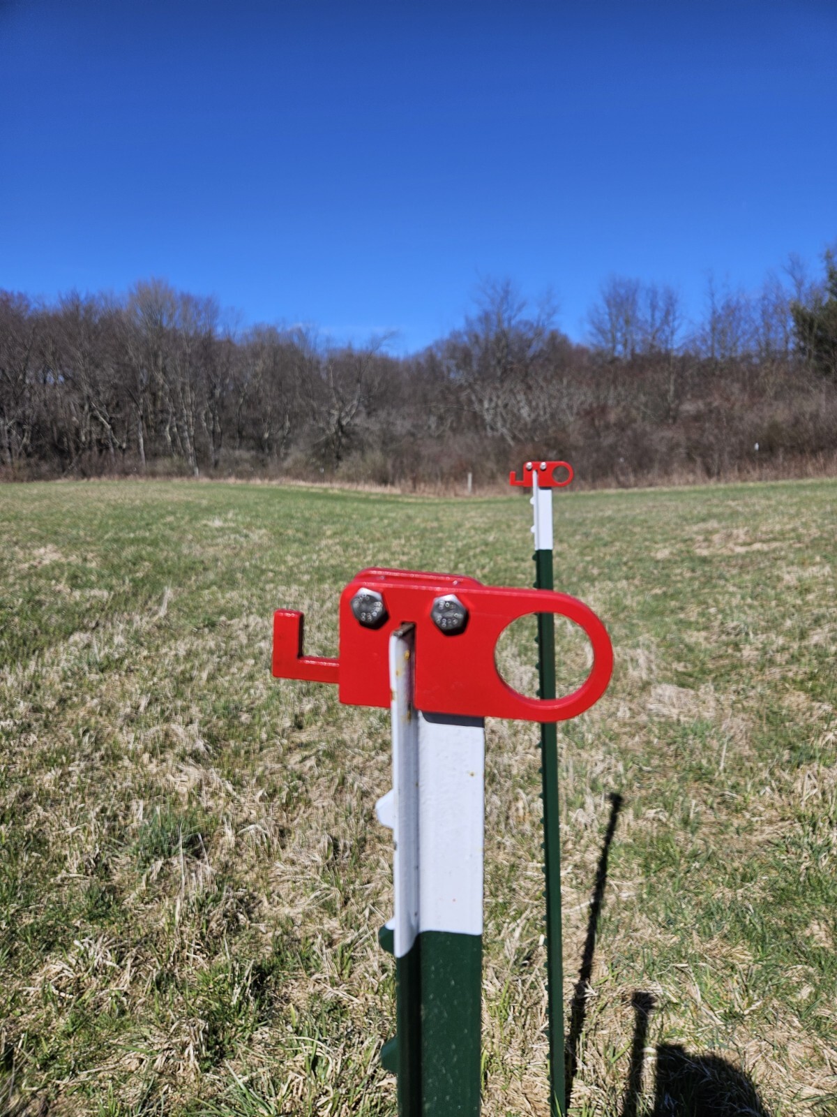 Target Post Style T post steel target hanger AR500 TARGET SYSTEM | eBay