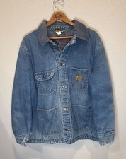 Vintage Big Ben by Wrangler Blanket Lined Denim Chore Jacket Size 48
