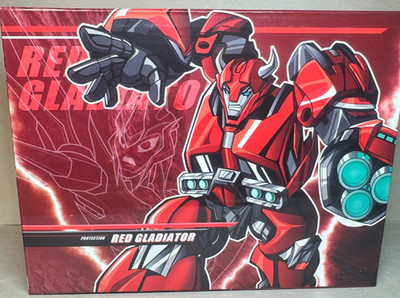 APC Toys Red Gladiator Version One TFP Deluxe Cliffjumper USA New Sealed