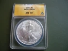 2001 Silver Eagle MS70 ANACS