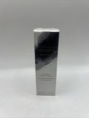 Decorte ~ Zen Wear Ultra-Longwear Multi Proof Foundation~ N42 ~ 1 oz ~ SEALED
