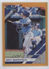 2019 Panini Donruss Holo Orange Whit Merrifield #60 03rx