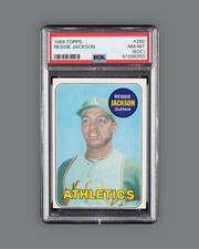 Top 10 Reggie Jackson Baseball Cards 27