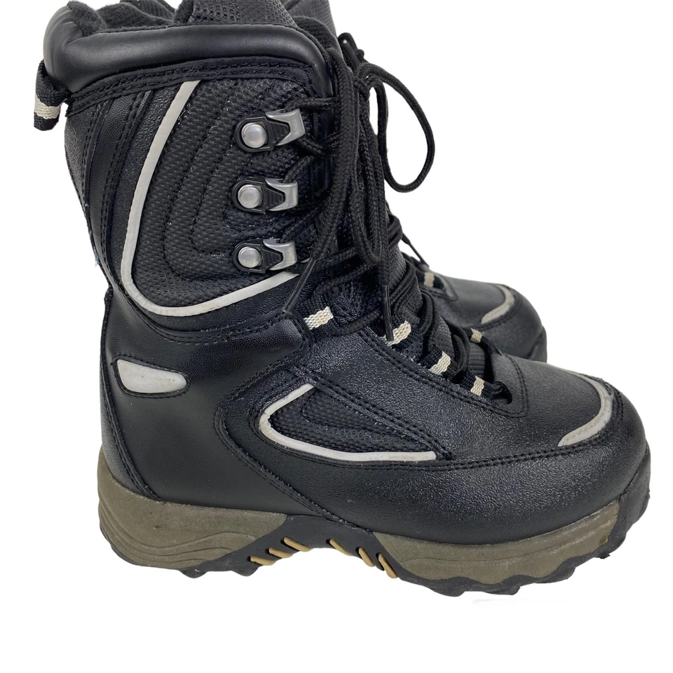 Champion C9 Vance Winter Snow Boots Boys Size 3 Lace Up Insulated Rugged - Image 2 of 4