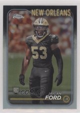 2024 Topps Chrome Rookies Refractor Jaylan Ford #269 0b3