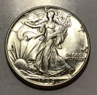 1944 Walking Liberty Silver Half Dollar, Gem Choice BU. High Grade! H186