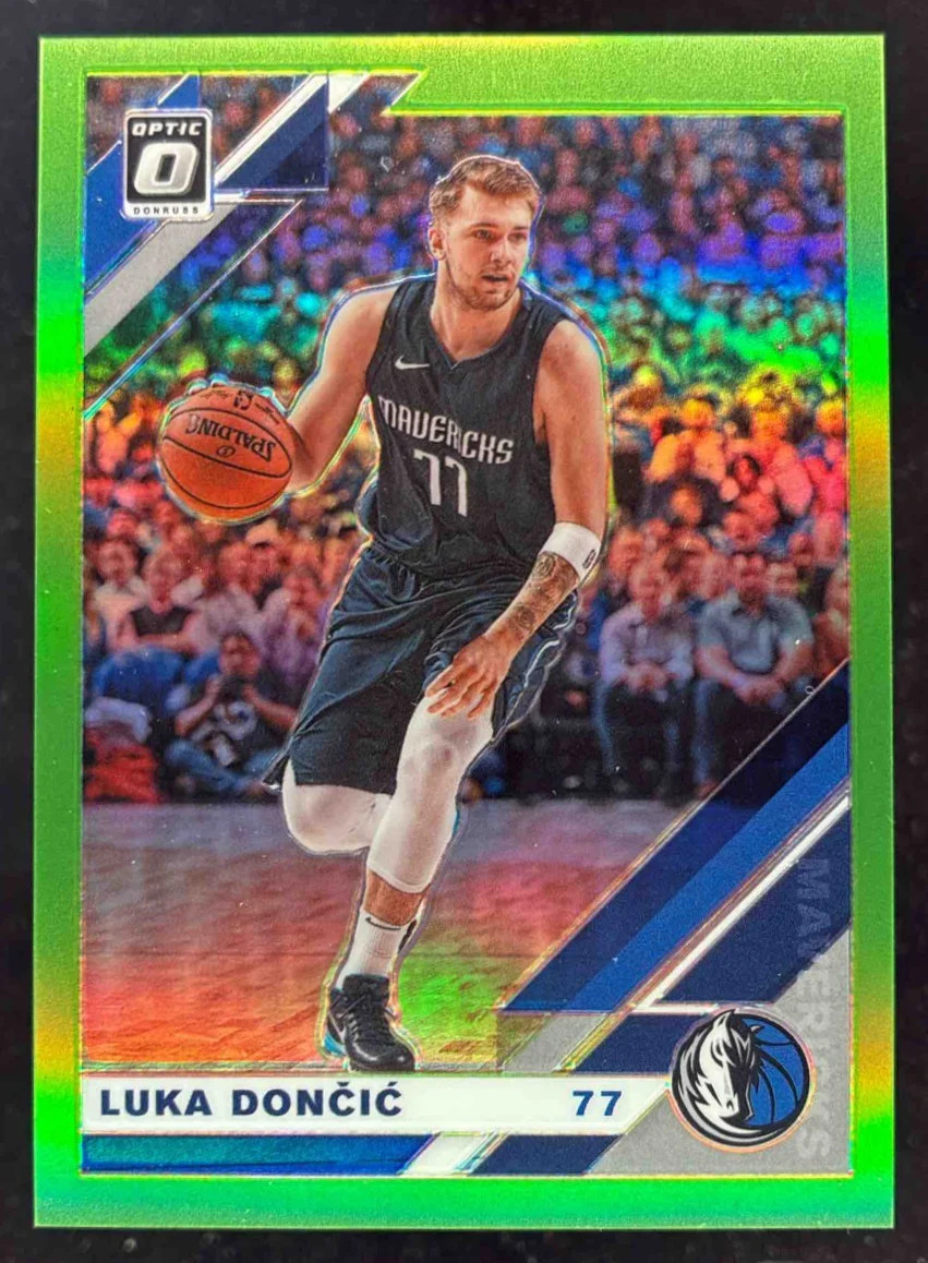2019-20 Panini Donruss Optic Lime Green #16 Luka Doncic /149