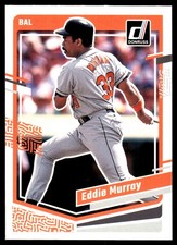 Eddie Murray 2023 Donruss #205 Orioles MLB READ FREE SHIPPING AutographDen