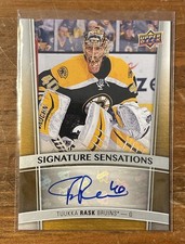 Tuukka Rask Rookie Card Checklist and Autograph Memorabilia Guide 15