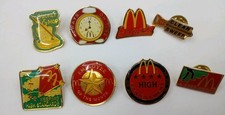 McDonalds Employee Crew Pins from the 1990s |...