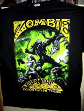 ROB ZOMBIE T Shirt Pre Worn Size XL Venomous Rat Regeneration Vendor Very COOL