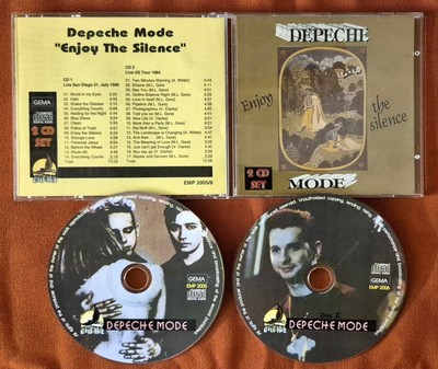 Depeche Mode - Enjoy The Silence, 2CD, Live 1990 San Diego, 1984 US Tour, Rare!
