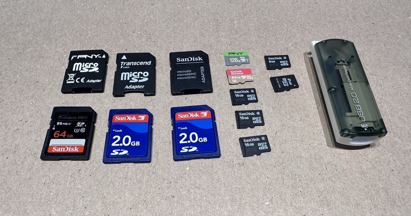 SD Card and MicroSD Card Bundle