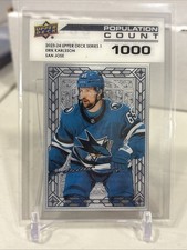 2023-24 Upper Deck Erik Karlsson 1000 Population Count 