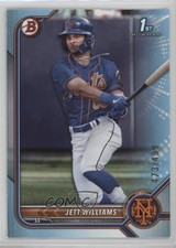 2022 Bowman Draft Sky Blue 473/499 Jett Williams #BD-190 0b0p