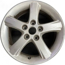 Mazda Silver Protege Oem Wheel 16 2002-2003 Factory Rim Original 64852a Mazda Silver Protege Oem Wheel 16 2002-2003 Factory Rim Original 64852a