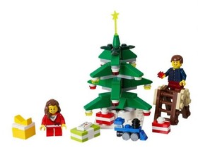 ✨🎄 LEGO 40058 &ndash; Christmas Decorating the Tree &ndash; Retired Seasonal Set Adorable!