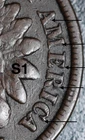1887 INDIAN HEAD CENT - With DOUBLED DIE OBVERSE DDO *VERY RARE VARIETY*