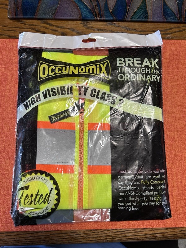Occunomix High Visibility Class 2 Vest LUX-ATRANS Size S