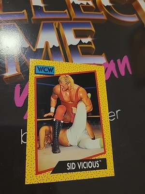 Impel 1991 WCW WWE Sid Vicious Sid Justice Psycho Sid Wrestling Trading Card