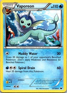Vaporeon 25/108 Dark Explorers